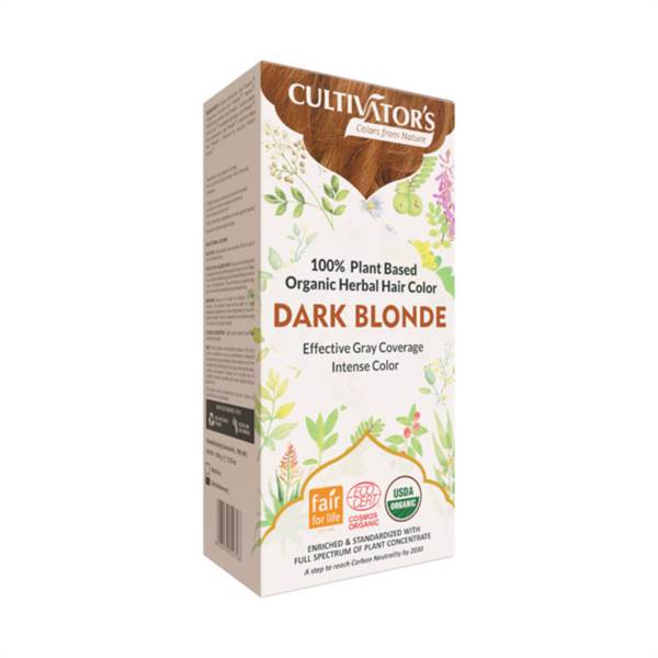 Cultivators Organic Herbal Hair Color, Dark Blonde